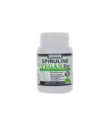 les-3-chenes-spiruline-vegan-biologique-100-comprimes